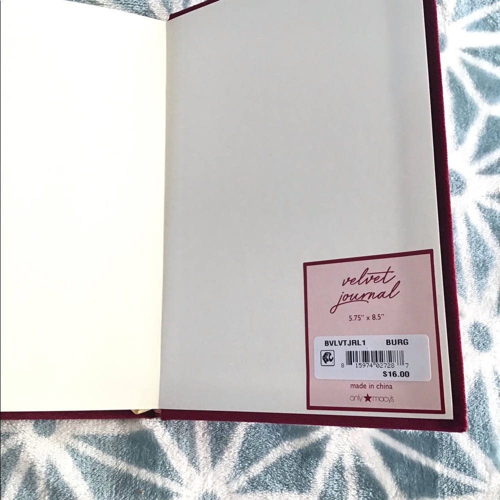 Velvet Tote & Notebook Set - Picture 6 of 7